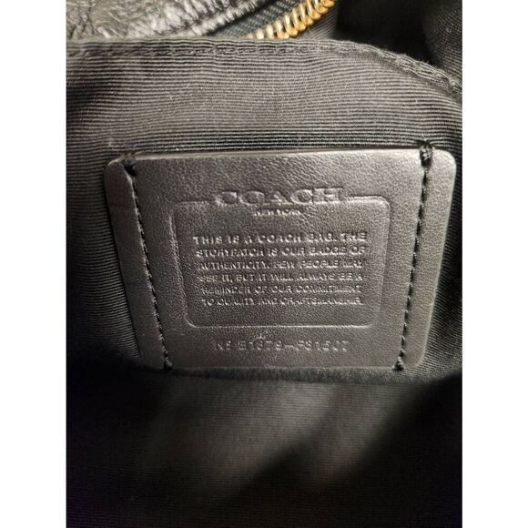 Coach Abby Duffle Bag, Black F31507 with 2 removable straps (PF) - Picture 11 of 16